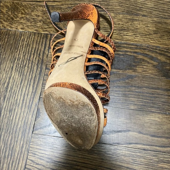 Brian Atwood Snakeskin Stiletto - Picture 3 of 3